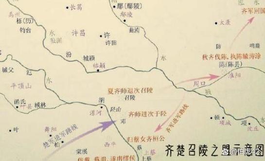周室不共匡，齐楚两相争——召陵之盟